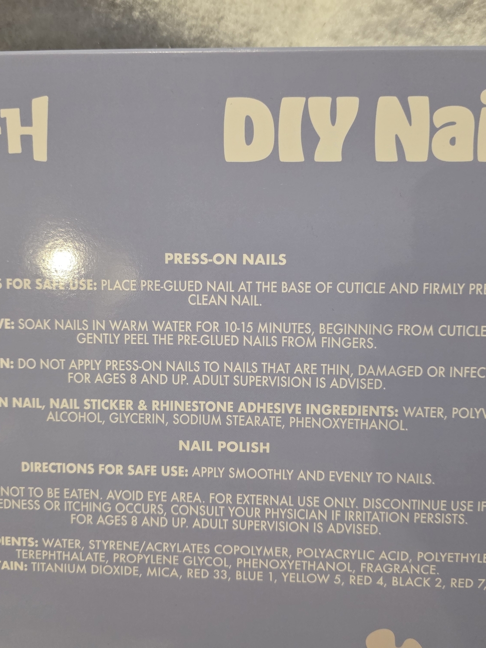 Stitch Scented Nail Set - Picture 2 of 6